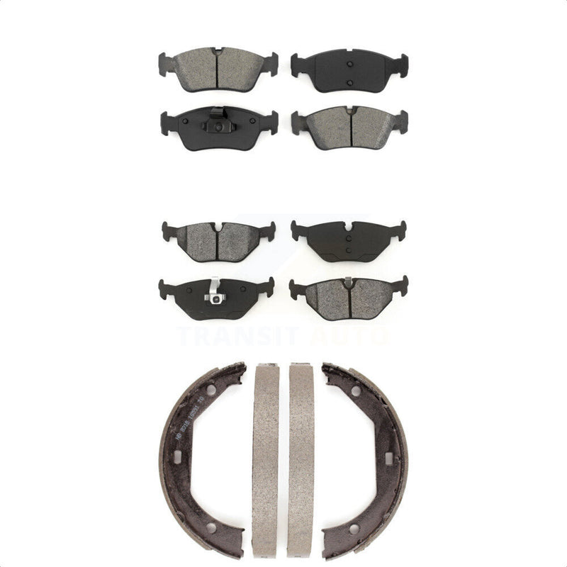 Transit Auto KSN-100742 Disc Brake Pad for 2001-2005 BMW 325xi - Front and Rear