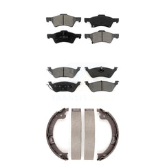 Transit Auto KSN-100746 Disc Brake Pad for 2001-2007 Dodge Grand Caravan, Chrysler Town & Country and More - Front and Rear