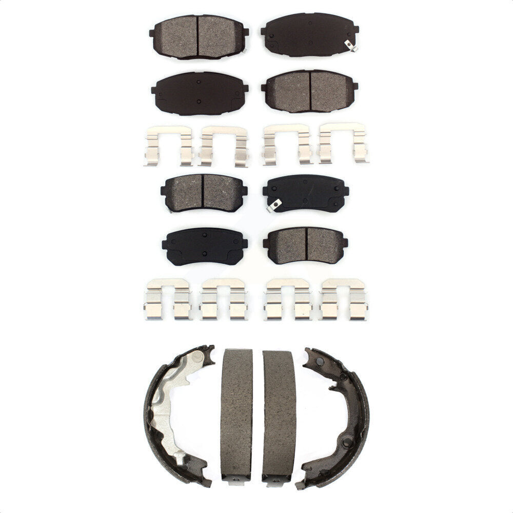 Transit Auto KSN-100752 Disc Brake Pad for 2010-2013 Kia Forte, Kia Forte Koup - Front and Rear