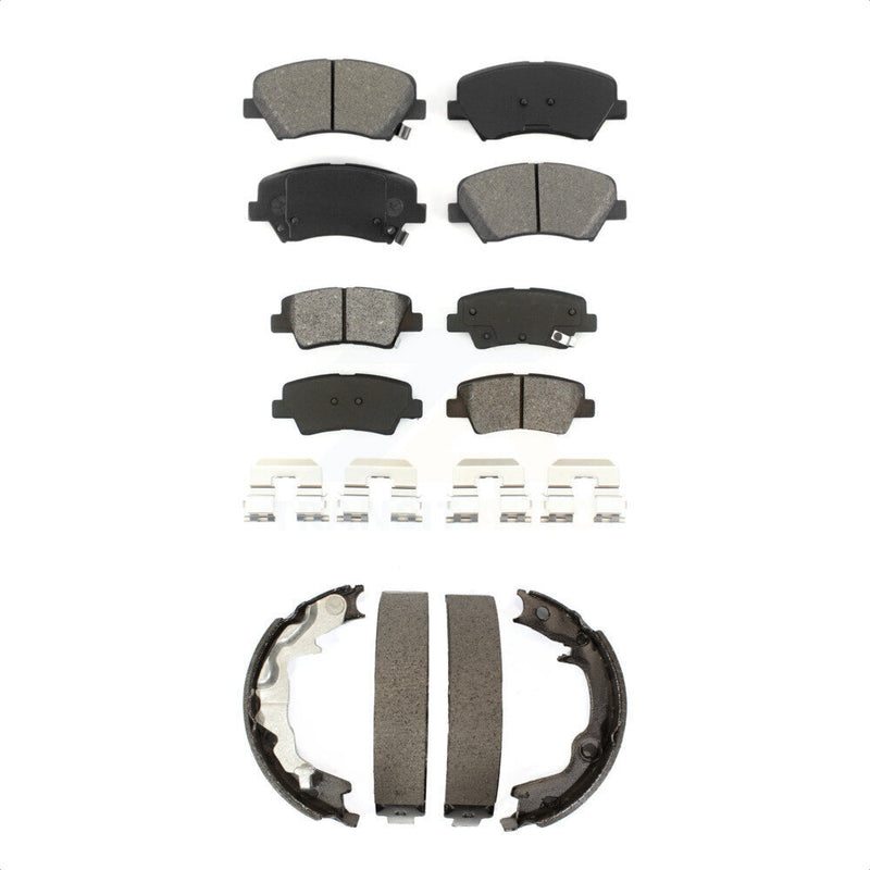 Transit Auto KSN-100753 Disc Brake Pad for 2014 Kia Forte, Kia Forte Koup - Front and Rear