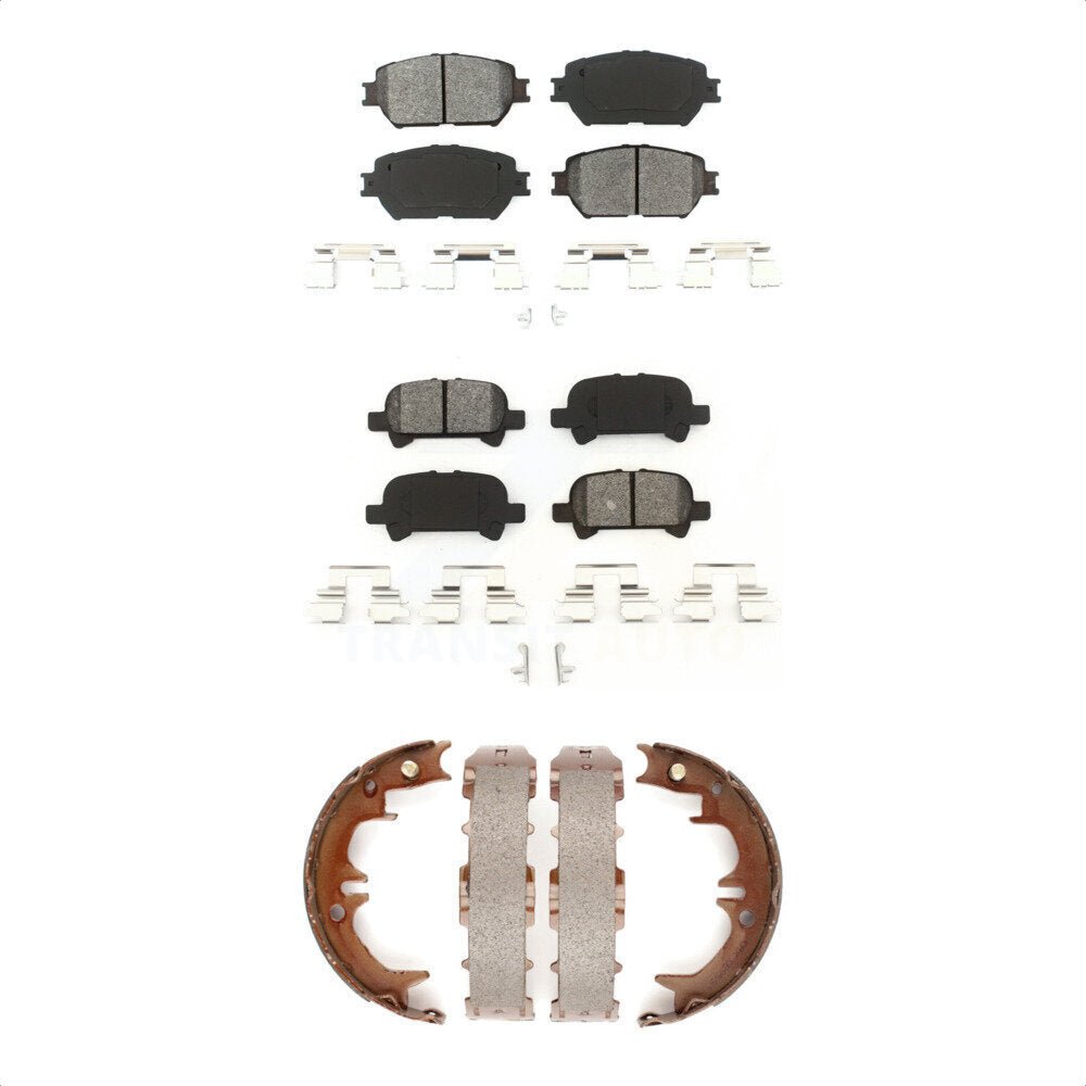 Transit Auto KSN-100755 Disc Brake Pad for 2002-2006 Toyota Camry - Front and Rear