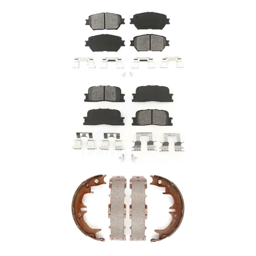 Transit Auto KSN-100756 Disc Brake Pad for 2002-2006 Toyota Camry - Front and Rear