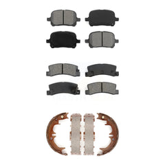 Transit Auto KSN-100757 Disc Brake Pad for 1997-2001 Toyota Solara, Lexus ES300 and More - Front and Rear