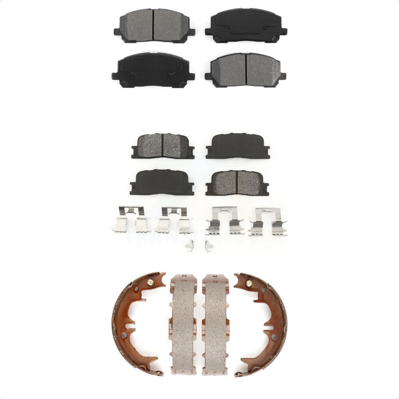 Transit Auto KSN-100758 Disc Brake Pad for 2001-2003 Toyota Highlander - Front and Rear