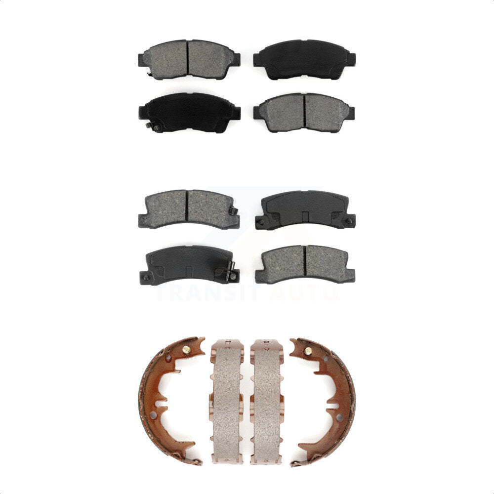 Transit Auto KSN-100760 Disc Brake Pad for 1992-1999 Toyota Camry - Front and Rear