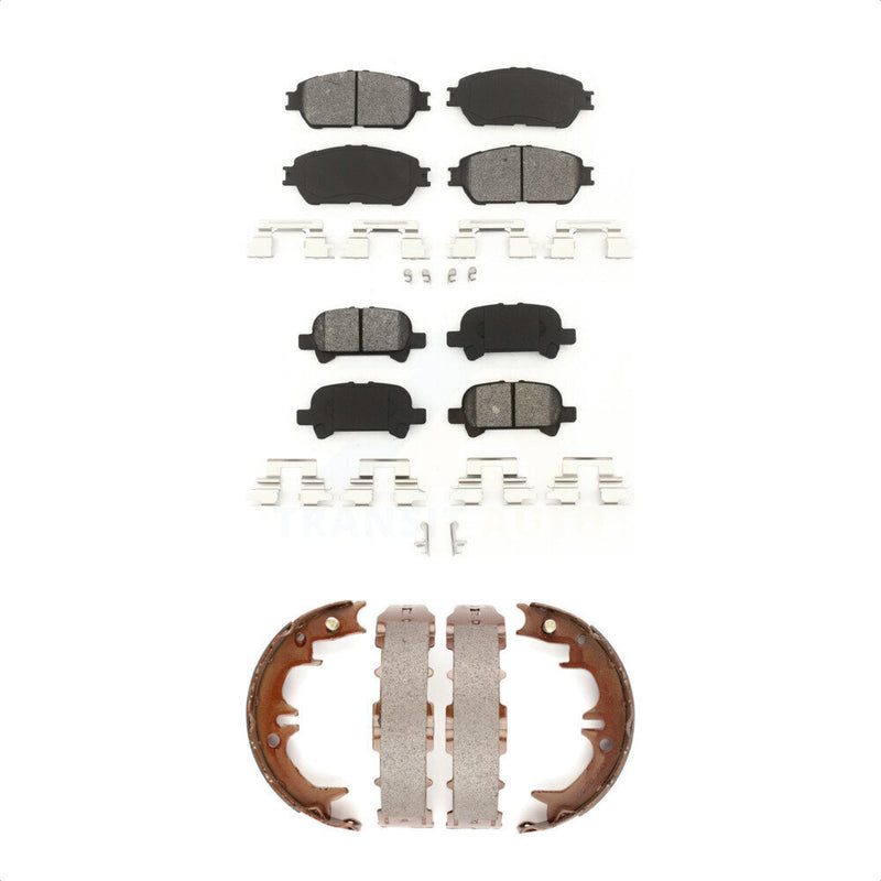 Transit Auto KSN-100762 Disc Brake Pad for 2004-2008 Toyota Avalon, Toyota Camry, Toyota Solara - Front and Rear
