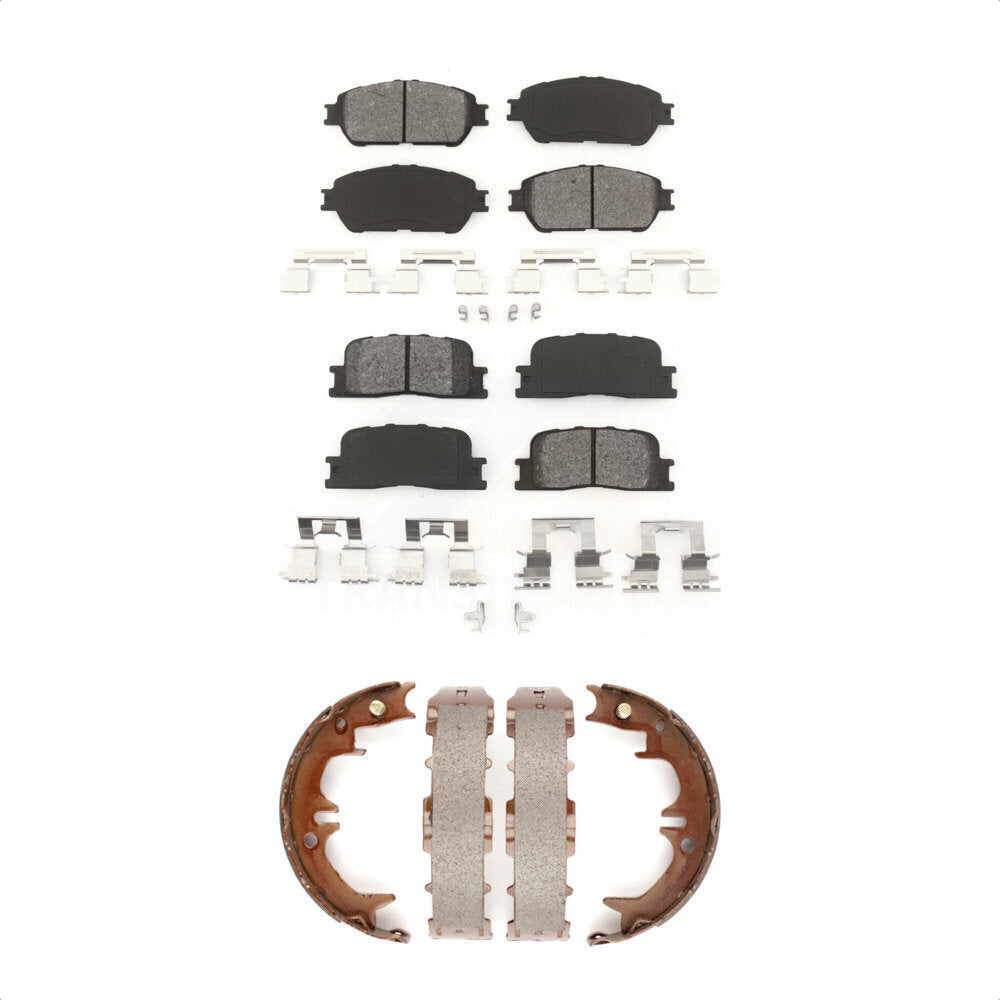 Transit Auto KSN-100764 Disc Brake Pad for 2002-2006 Toyota Camry, Lexus ES330, Lexus ES300 - Front and Rear