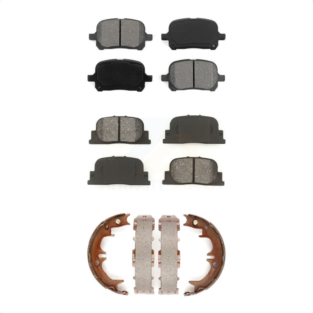 Transit Auto KSN-100765 Disc Brake Pad for 1999-2001 Lexus ES300, Toyota Camry - Front and Rear