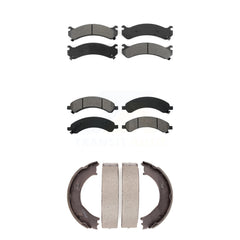 Transit Auto KSN-100772 Disc Brake Pad for 2003-2007 GMC Savana 3500, Chevrolet Express 3500 - Front and Rear