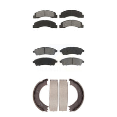 Transit Auto KSN-100775 Disc Brake Pad for 1999-2005 Ford Excursion, Ford F-250 Super Duty, Ford F-350 Super Duty - Front and Rear