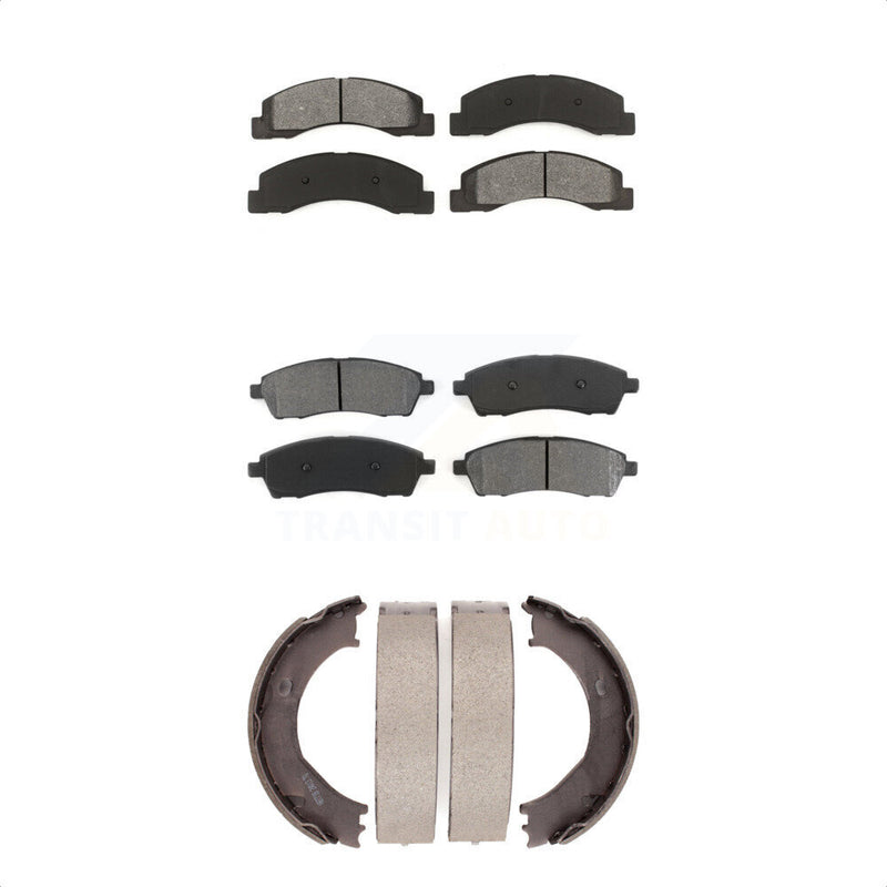 Transit Auto KSN-100775 Disc Brake Pad for 1999-2005 Ford Excursion, Ford F-250 Super Duty, Ford F-350 Super Duty - Front and Rear