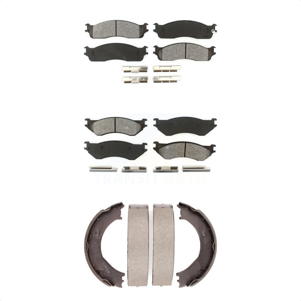 Transit Auto KSN-100776 Disc Brake Pad for 2003-2005 Dodge Ram 2500, Dodge Ram 3500 - Front and Rear