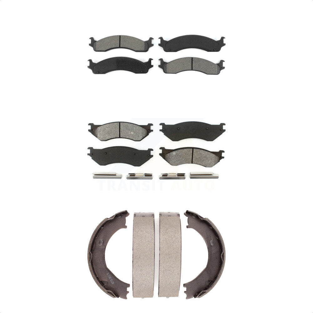 Transit Auto KSN-100778 Disc Brake Pad for 2001-2002 Dodge Ram 2500, Dodge Ram 3500 - Front and Rear