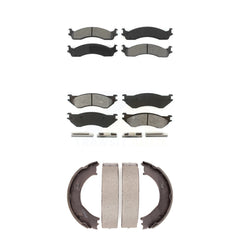 Transit Auto KSN-100778 Disc Brake Pad for 2001-2002 Dodge Ram 2500, Dodge Ram 3500 - Front and Rear