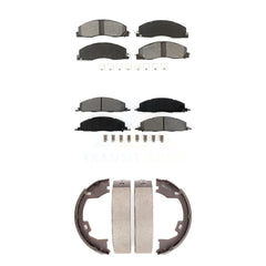 Transit Auto KSN-100781 Disc Brake Pad for 2009-2018 Ram 1500, Ram 2500 and More - Front and Rear