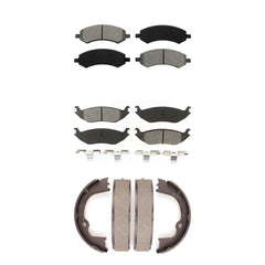 Transit Auto KSN-100782 Disc Brake Pad for 2007-2021 Ram 1500 Classic, Ram 1500 and More - Front and Rear