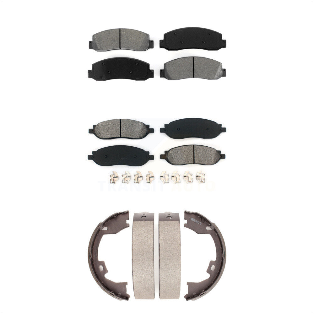 Transit Auto KSN-100783 Disc Brake Pad for 2005-2007 Ford F-250 Super Duty, Ford F-350 Super Duty - Front and Rear
