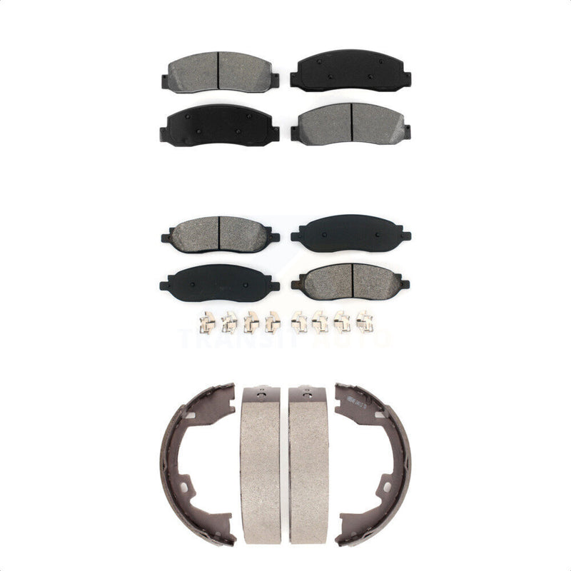 Transit Auto KSN-100783 Disc Brake Pad for 2005-2007 Ford F-250 Super Duty, Ford F-350 Super Duty - Front and Rear