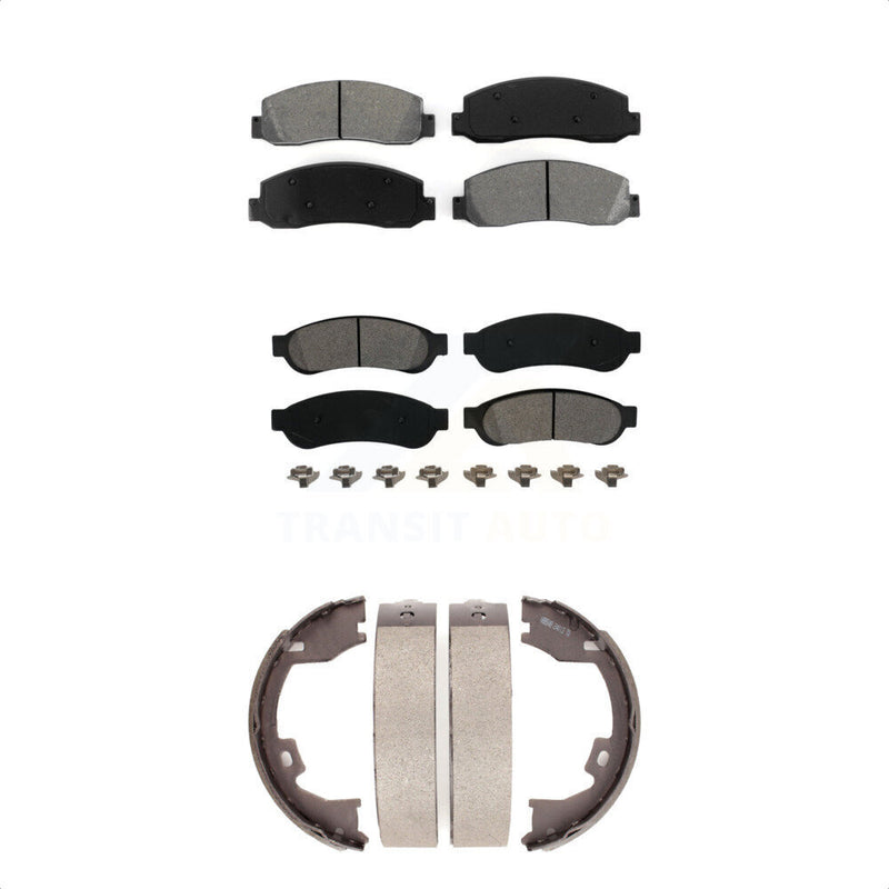 Transit Auto KSN-100784 Disc Brake Pad for 2005-2007 Ford F-350 Super Duty - Front and Rear