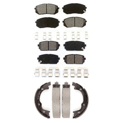 Transit Auto KSN-100787 Disc Brake Pad for 2007-2010 Kia Rondo - Front and Rear