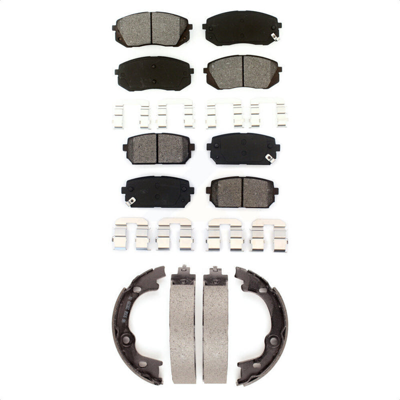 Transit Auto KSN-100787 Disc Brake Pad for 2007-2010 Kia Rondo - Front and Rear
