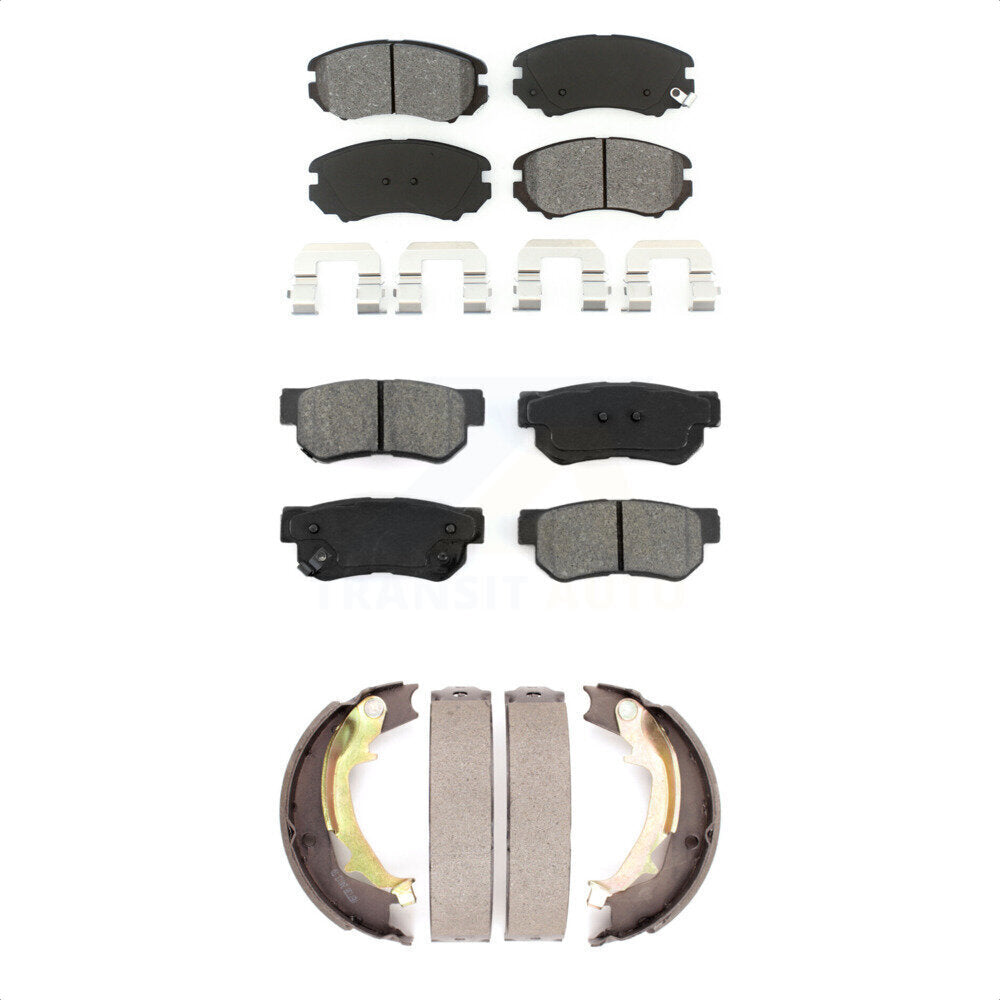 Transit Auto KSN-100788 Disc Brake Pad for 2005-2010 Hyundai Tucson, Kia Sportage - Front and Rear