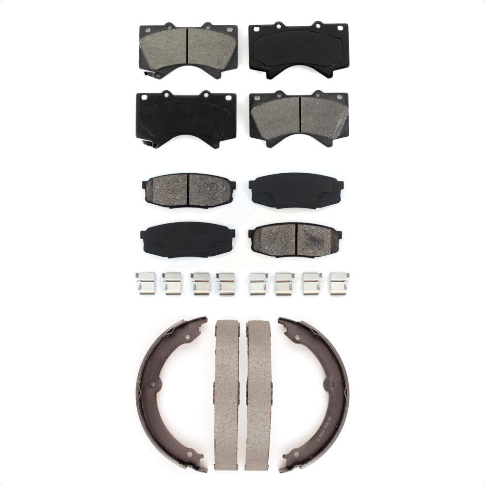 Transit Auto KSN-100789 Disc Brake Pad for 2007-2021 Lexus LX570, Toyota Land Cruiser and More - Front and Rear