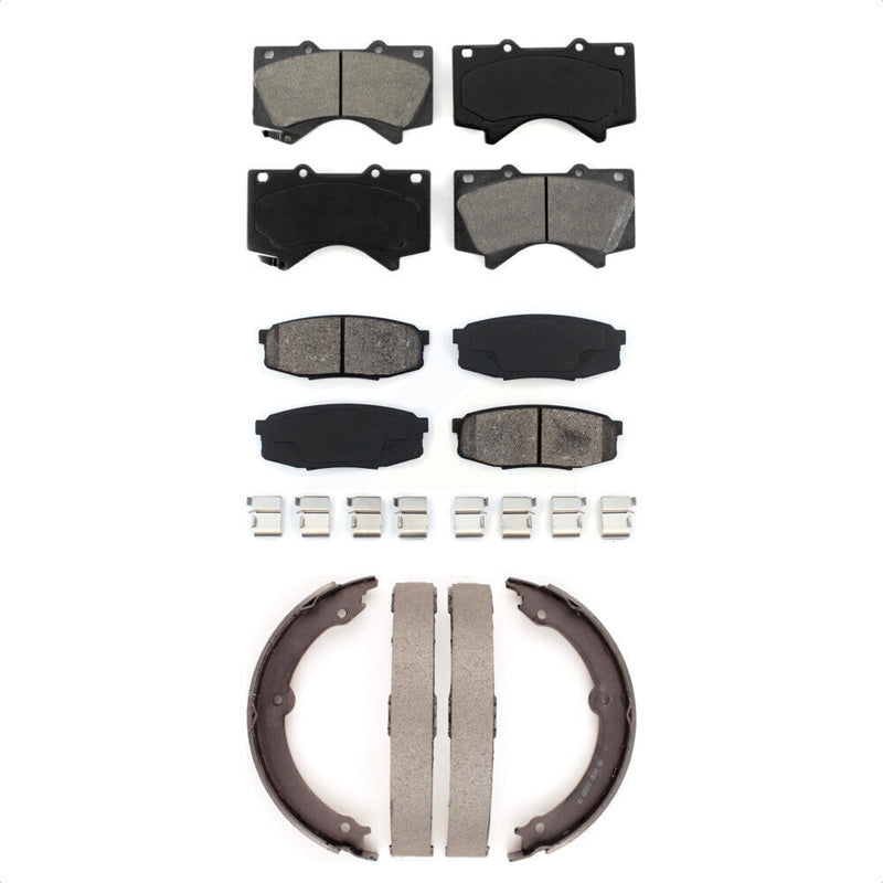 Transit Auto KSN-100789 Disc Brake Pad for 2007-2021 Lexus LX570, Toyota Land Cruiser and More - Front and Rear