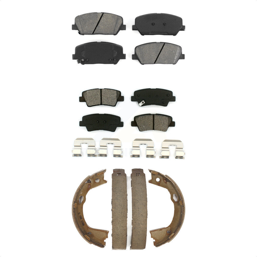 Transit Auto KSN-100793 Disc Brake Pad for 2011-2013 Kia Optima - Front and Rear