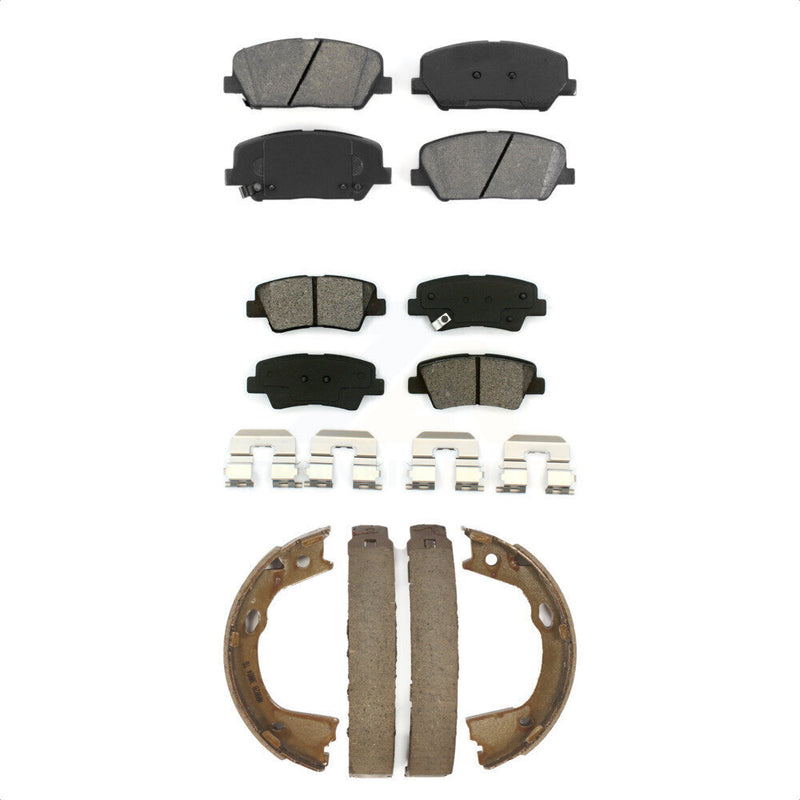 Transit Auto KSN-100793 Disc Brake Pad for 2011-2013 Kia Optima - Front and Rear