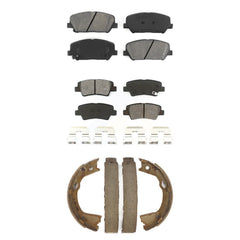 Transit Auto KSN-100794 Disc Brake Pad for 2013 Kia Optima - Front and Rear