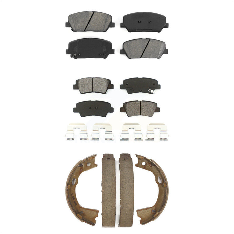 Transit Auto KSN-100794 Disc Brake Pad for 2013 Kia Optima - Front and Rear