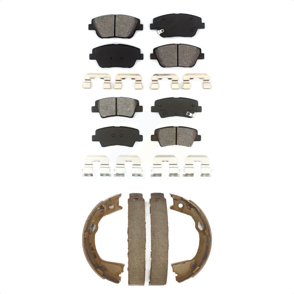Transit Auto KSN-100795 Disc Brake Pad for 2013-2016 Kia Optima - Front and Rear