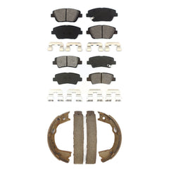 Transit Auto KSN-100795 Disc Brake Pad for 2013-2016 Kia Optima - Front and Rear