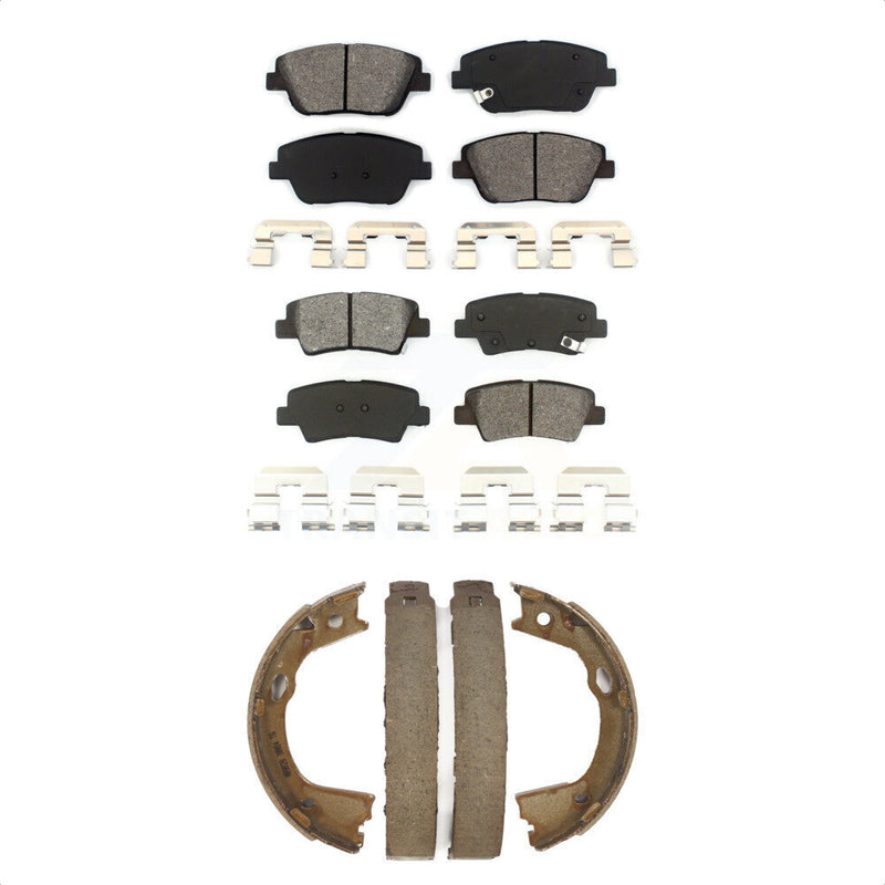 Transit Auto KSN-100795 Disc Brake Pad for 2013-2016 Kia Optima - Front and Rear