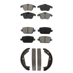 Transit Auto KSN-100800 Disc Brake Pad for 2007-2009 Volvo S80 - Front and Rear
