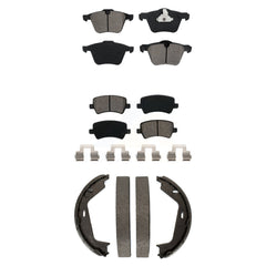 Transit Auto KSN-100801 Disc Brake Pad for 2007-2009 Volvo S80 - Front and Rear