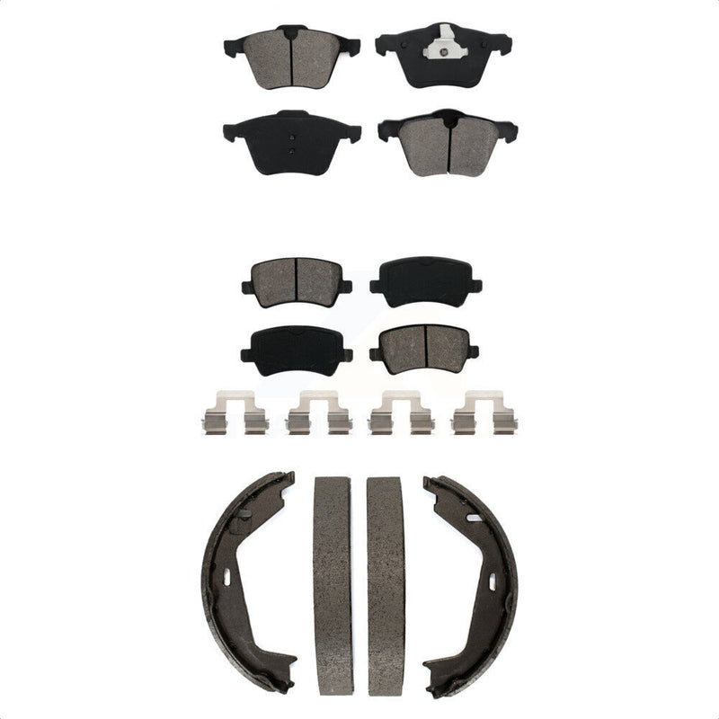 Transit Auto KSN-100801 Disc Brake Pad for 2007-2009 Volvo S80 - Front and Rear
