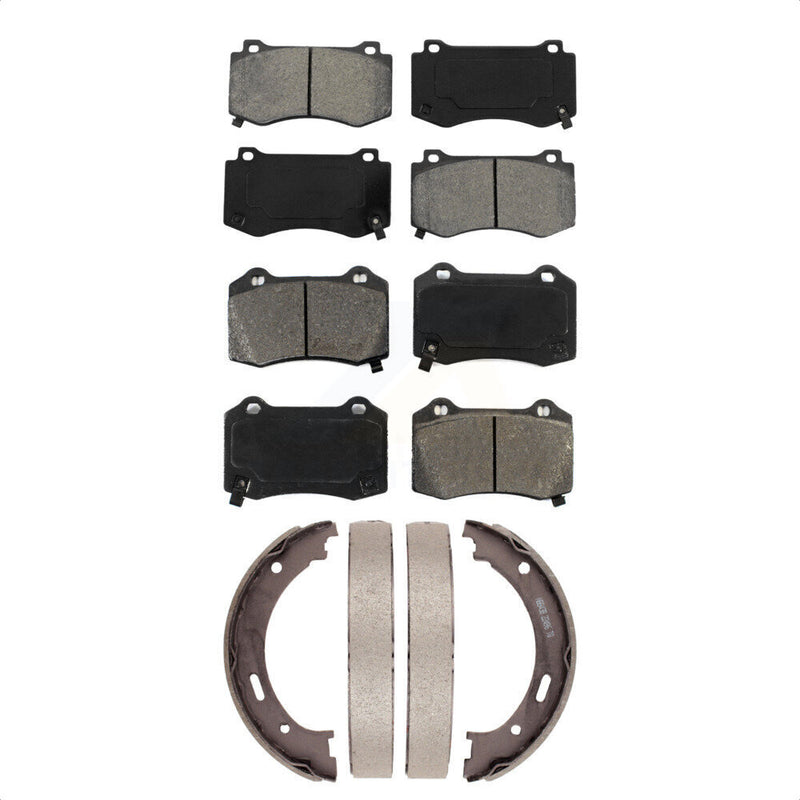 Transit Auto KSN-100803 Disc Brake Pad for 2006-2010 Jeep Grand Cherokee - Front and Rear