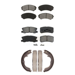 Transit Auto KSN-100805 Disc Brake Pad for 2004-2011 Mitsubishi Endeavor - Front and Rear