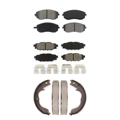 Transit Auto KSN-100806 Disc Brake Pad for 2008-2012 Subaru Legacy, Subaru Forester and More - Front and Rear