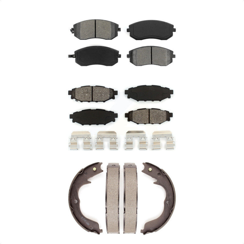Transit Auto KSN-100806 Disc Brake Pad for 2008-2012 Subaru Legacy, Subaru Forester and More - Front and Rear