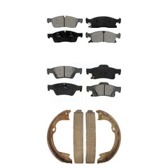 Transit Auto KSN-100811 Disc Brake Pad for 2011-2022 Jeep Grand Cherokee WK, Dodge Durango, Jeep Grand Cherokee - Front and Rear