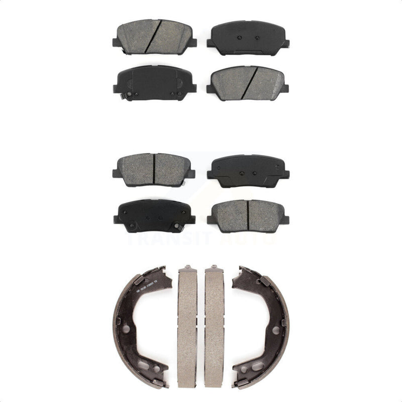 Transit Auto KSN-100812 Disc Brake Pad for 2010-2016 Hyundai Genesis Coupe - Front and Rear