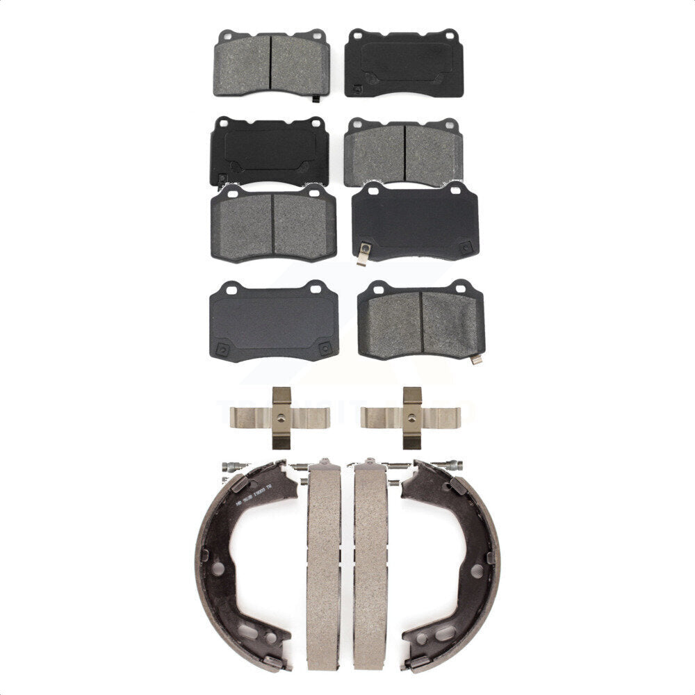 Transit Auto KSN-100813 Disc Brake Pad for 2010-2016 Hyundai Genesis Coupe - Front and Rear