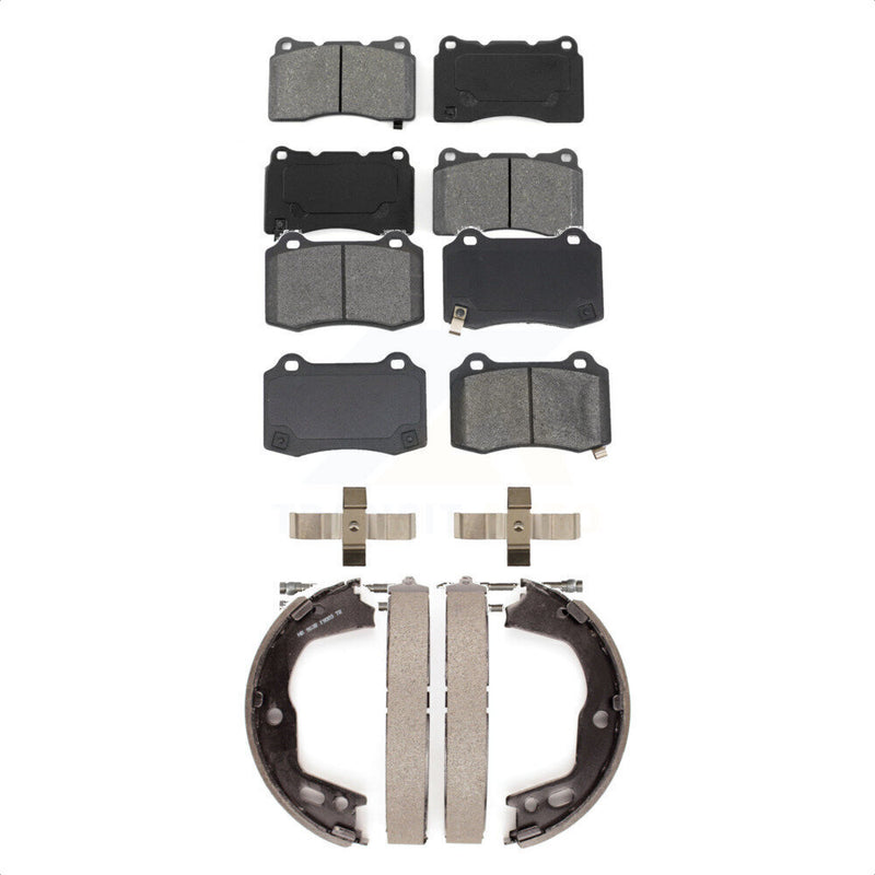 Transit Auto KSN-100813 Disc Brake Pad for 2010-2016 Hyundai Genesis Coupe - Front and Rear