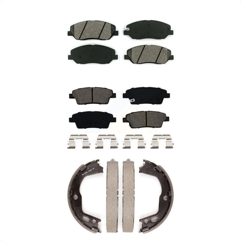 Transit Auto KSN-100815 Disc Brake Pad for 2010-2012 Hyundai Genesis - Front and Rear