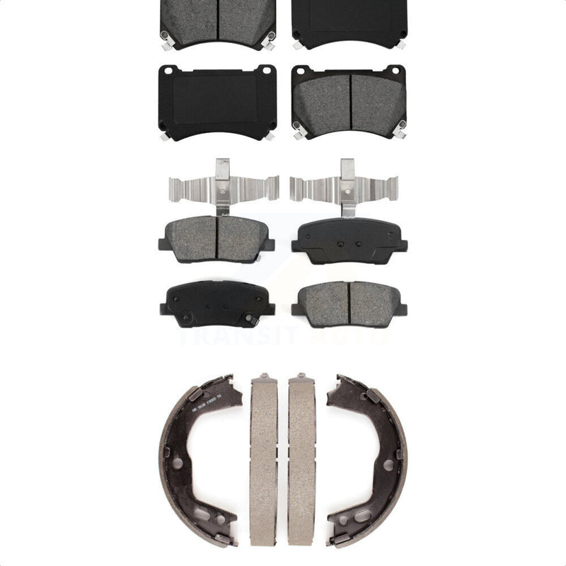 Transit Auto KSN-100816 Disc Brake Pad for 2009-2011 Hyundai Equus, Hyundai Genesis - Front and Rear