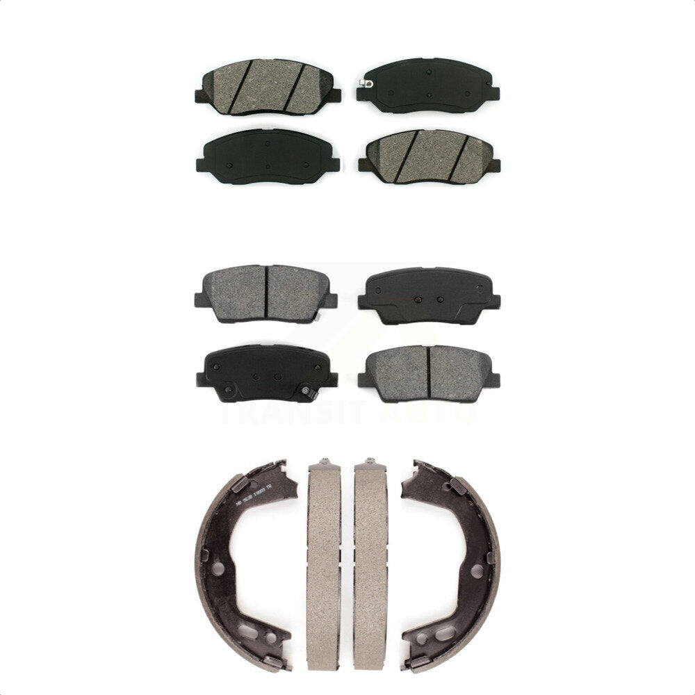 Transit Auto KSN-100817 Disc Brake Pad for 2009-2010 Hyundai Genesis - Front and Rear