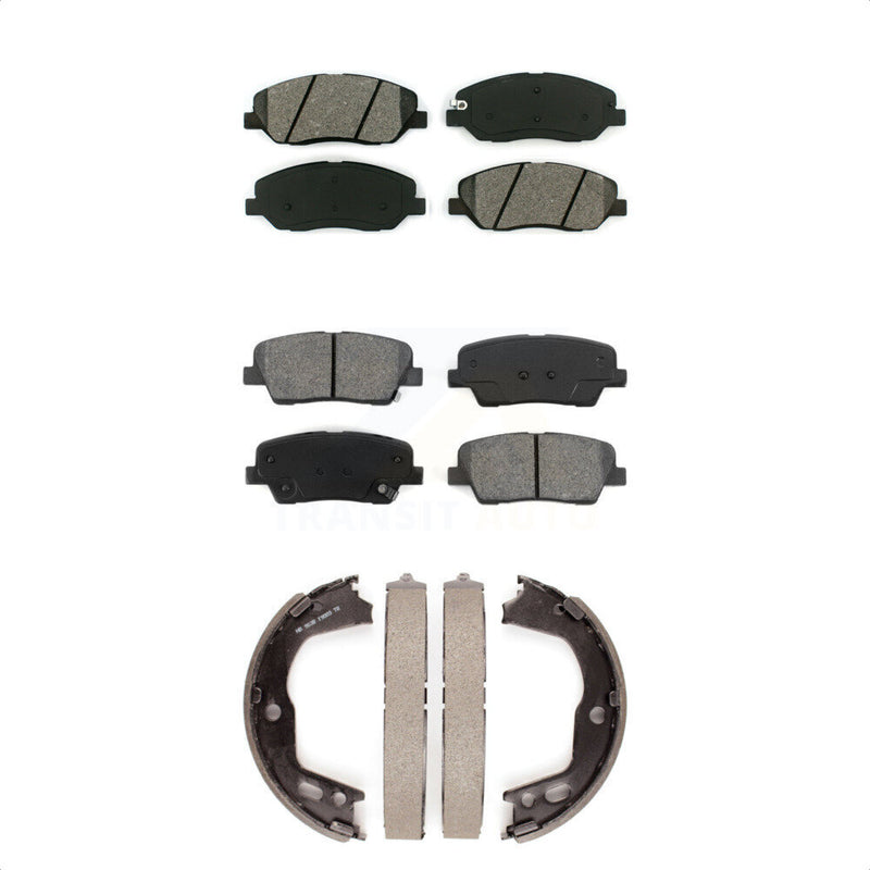 Transit Auto KSN-100817 Disc Brake Pad for 2009-2010 Hyundai Genesis - Front and Rear